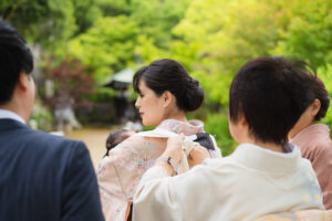 宝塚(中山寺)でのお宮参り