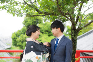宝塚(中山寺)でのお宮参り