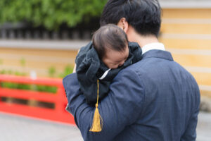 宝塚(中山寺)でのお宮参り